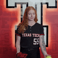 Kaitlyn Terry GIF by Texas Tech Softball