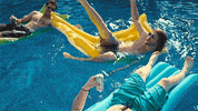band pool GIF by Levon