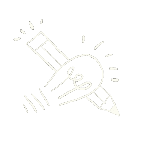 Happy Illustration Sticker