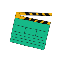 Cinema Camera Sticker