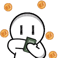 Make It Rain Success Sticker