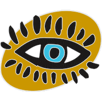 Carry On Eye Sticker by Thread Wallets