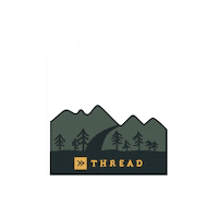 Carry On Run Sticker by Thread Wallets