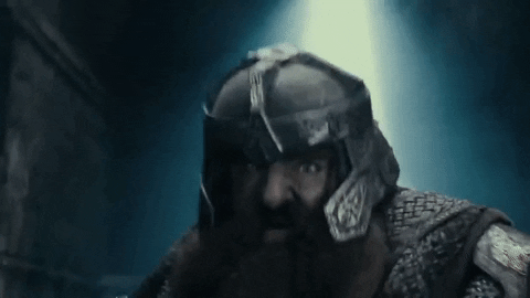 kittypurry giphygifmaker lotr lord of the rings gimli GIF