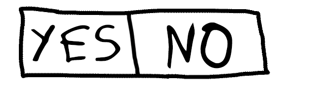 Pregunta No Yes Sticker by CB Hoyo