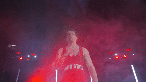 Ohio State Wrestling GIF by Ohio State Athletics