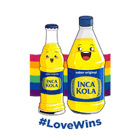 gay love Sticker by Inca Kola