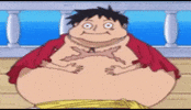 Ramses_Z7 anime one piece luffy GIF