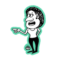 Uh Uh No Sticker by DIY
