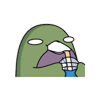 Coffee Eat Sticker