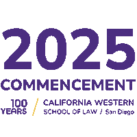 CaliforniaWesternSchoolOfLaw commencement california western school of law cwsl california western Sticker