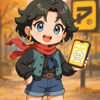 Bright Blue Eyes Chibi GIF by Persona