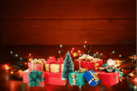canineorg cute christmas holiday puppy GIF