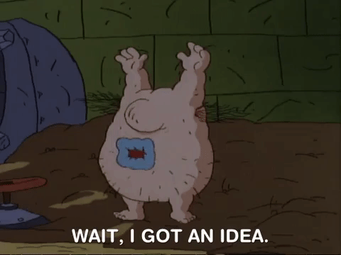 nickrewind giphydvr nicksplat aaahh real monsters giphyarm014 GIF