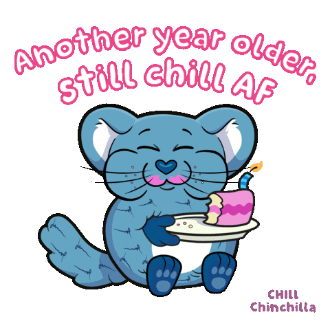 Happy Birthday Eating Sticker by VeeFriends