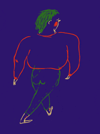 animation walk away GIF by Sanni Lahtinen