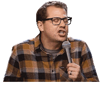 Comedy Man Sticker by Comedian Dustin Nickerson