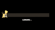 Ssoraphh cartoon loading barre chargement GIF