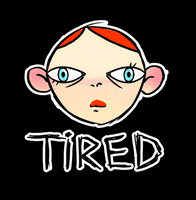Tired Girl GIF by Fymsa