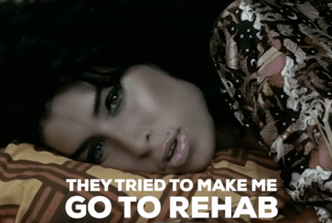 No No No Rehab GIF by Amy Winehouse