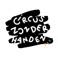 Logo Tricking Sticker by Circus Zonder Handen