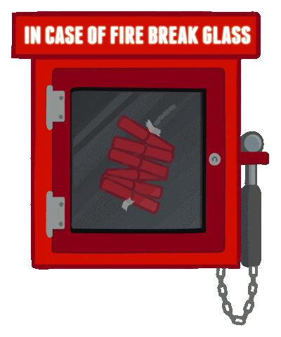 Fire Firefighter Sticker by pyroweb