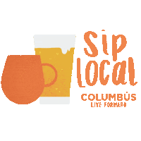 Eat Local Ohio Sticker by Experience Columbus