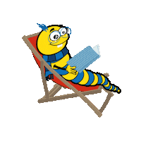 Lesen Sticker by Hintertuxerhof