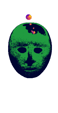 MagickMntn trippy psychedelic weirdfeelings weird feelings Sticker