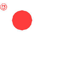 Loop Typography Sticker