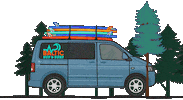 balticsupsurf surfing sup surfvan балтика Sticker