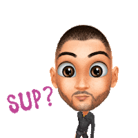 Sup Hello Sticker by Genies