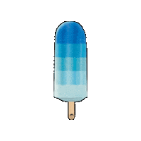 Blue Wave Popsicle Sticker by JonnyPops