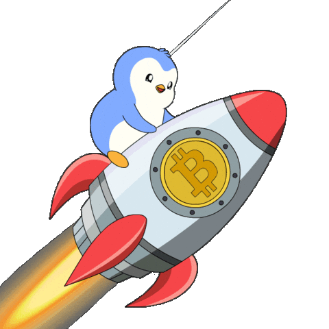 Lets Go Money Sticker by Pudgy Penguins