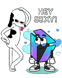 Sexy Love Flirting Sticker by IDX Solana
