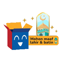 Sorry Eid Sticker by DatascripMall.ID