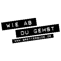 Brett Abgehen Sticker by Heimathafen® Hotels