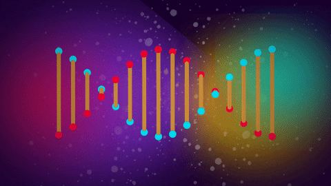 YGBVERSE giphyupload science dna tribe GIF