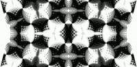 anniemuse black and white mask abstract bw GIF