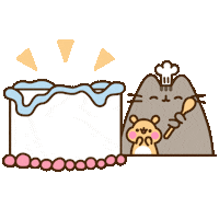 Happy Birthday Sticker by Pusheen