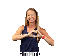 Heart Love Sticker by F45 Training Fruit Cove