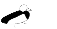 Baby Bird Sticker