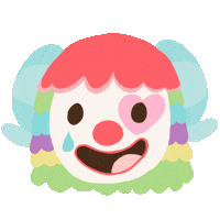 Animal Crossing Rainbow Sticker
