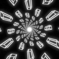 xponentialdesign retro 3d 80s neon GIF