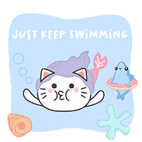 Cat Whatever Sticker by KIKI