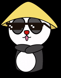 AleGondim art artist panda pand GIF