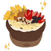 Vegan Eating Sticker by Cafe Organic
