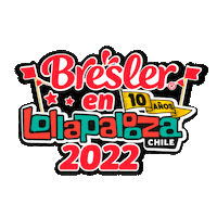 carozzicl lollacl bresler lollapalooza2022 Sticker