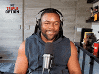 Happy Cracking Up GIF by The Triple Option Podcast