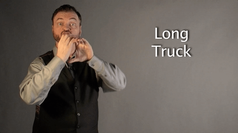sign language long truck GIF by Sign with Robert